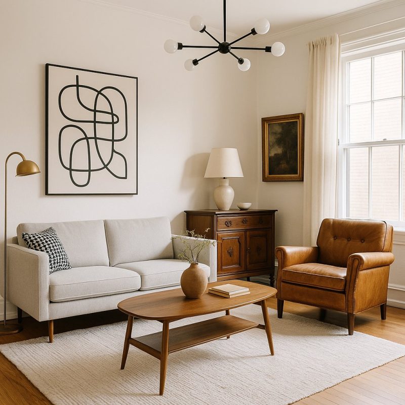 How to Mix Modern and Vintage Elements for a Timeless Interior